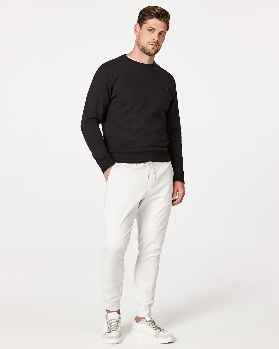 Logo Crew Neck Jumper, Black, hi-res